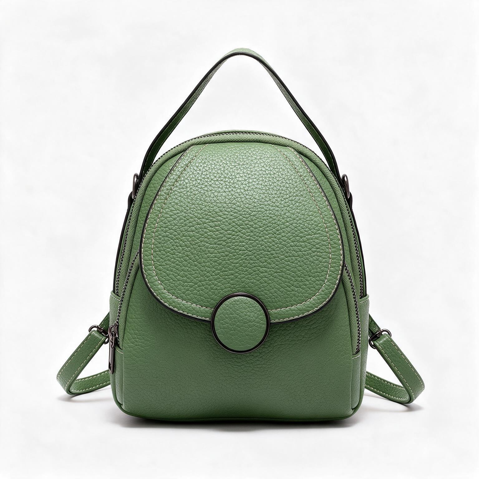 Women's Genuine Leather Mini Backpack - Piper