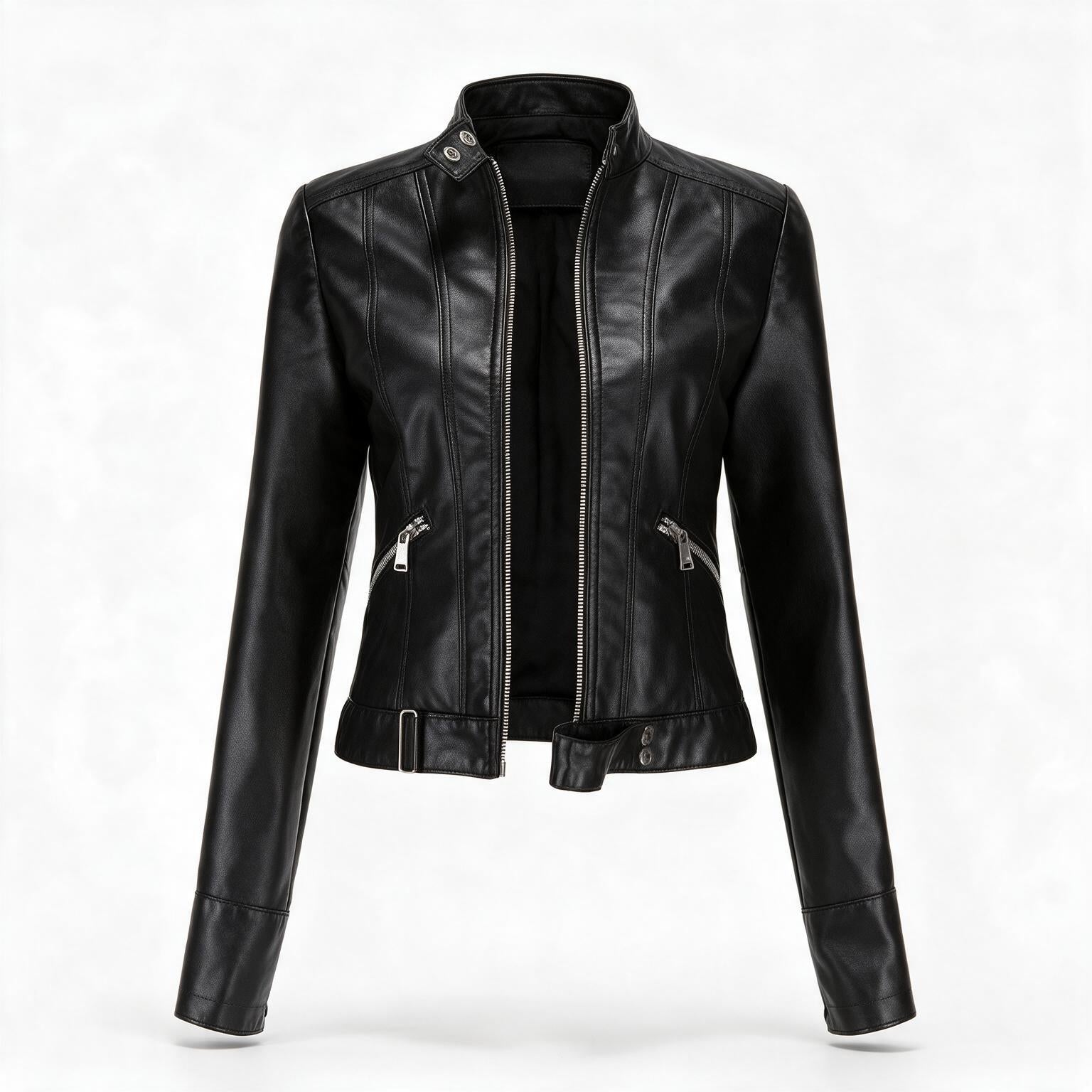 Women's Genuine Leather Jacket - Rosalind