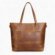 Women's Genuine Leather Tote Bag - Devon