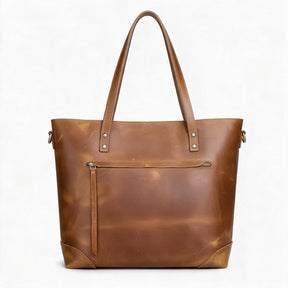 Women's Genuine Leather Tote Bag - Devon