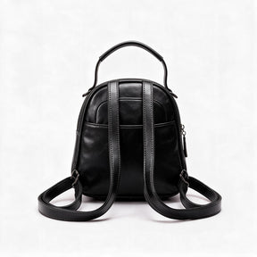 Women's Genuine Leather Mini Backpack - Cricket