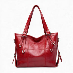 Women's Genuine Leather Tote Bag - Elegance