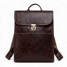 Women's Genuine Leather Backpack - Wren