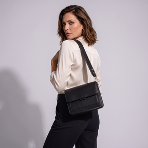 Women's Genuine Leather Crossbody Bag - Halcyon