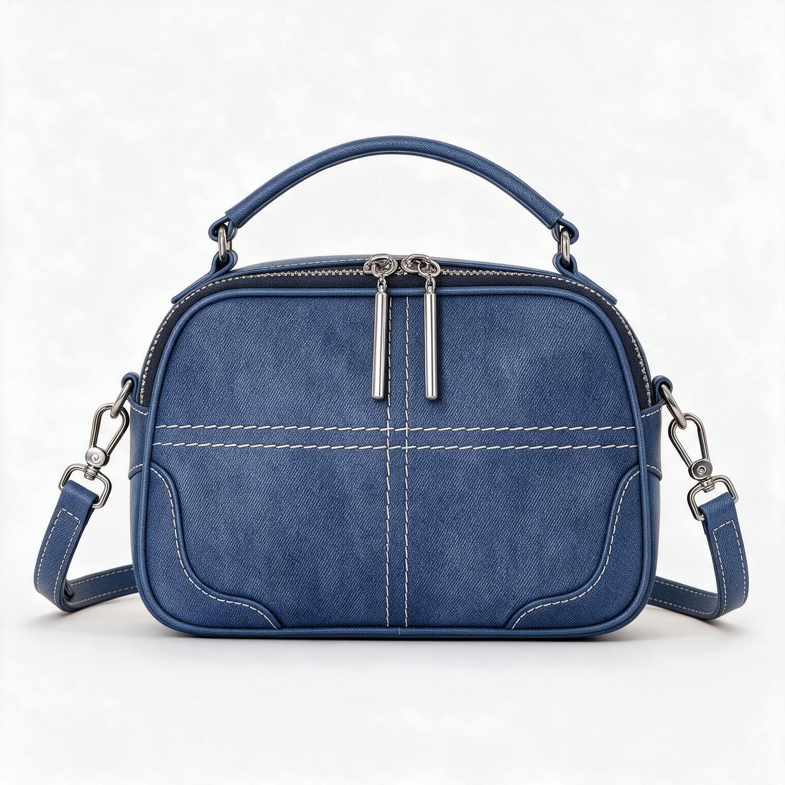 Women's Genuine Leather Crossbody Bag - Liliane