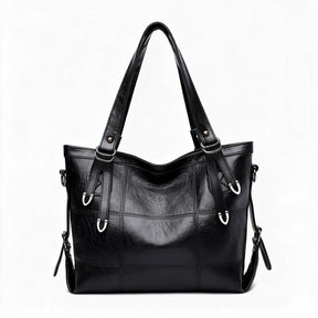 Women's Genuine Leather Tote Bag - Elegance