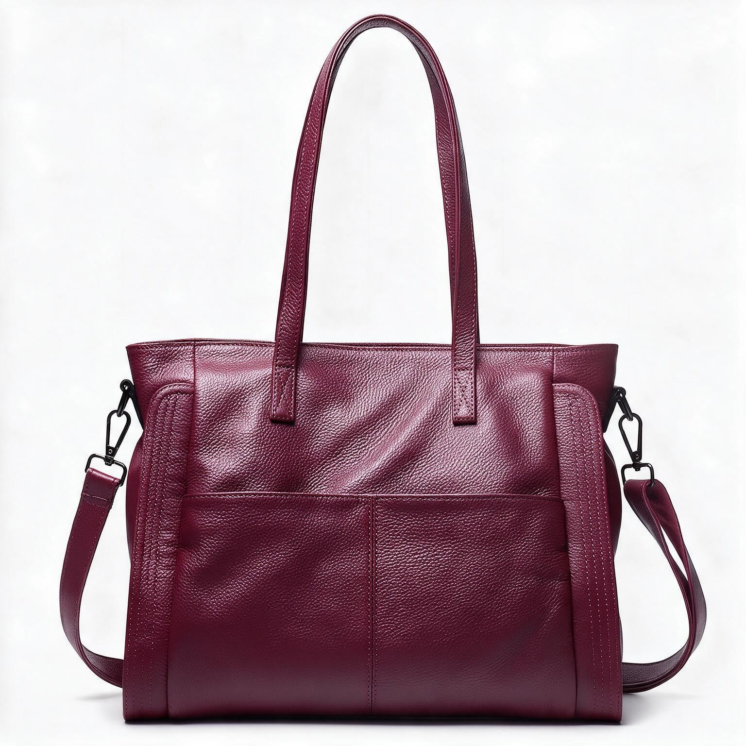 Women's Genuine Leather Tote Bag - Camden