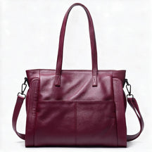 Women's Genuine Leather Tote Bag - Camden