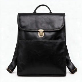 Women's Genuine Leather Backpack - Wren