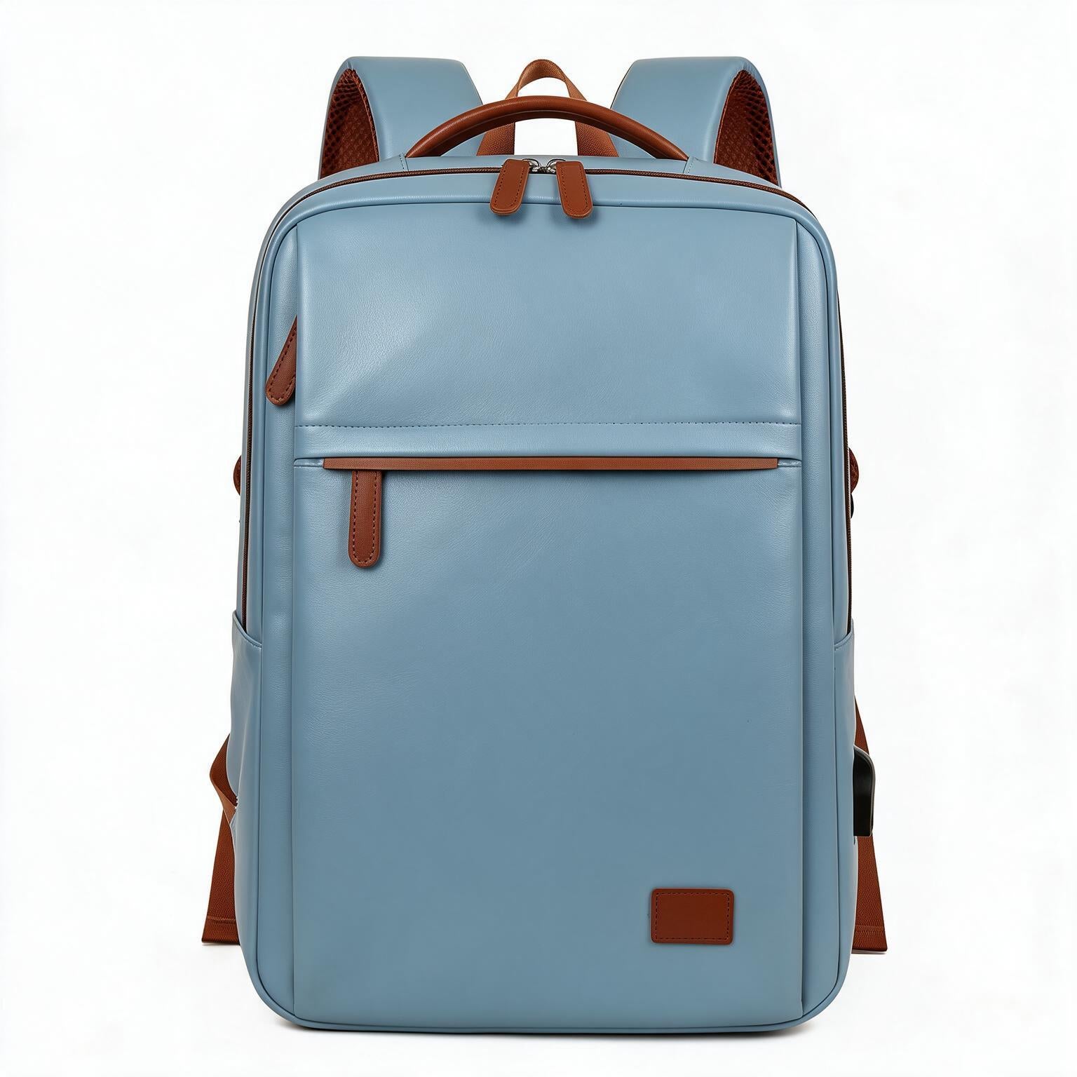 Women's Genuine Leather Backpack - Nova