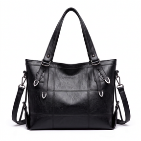 Women's Genuine Leather Tote Bag - Elegance