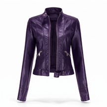 Women's Genuine Leather Jacket - Rosalind