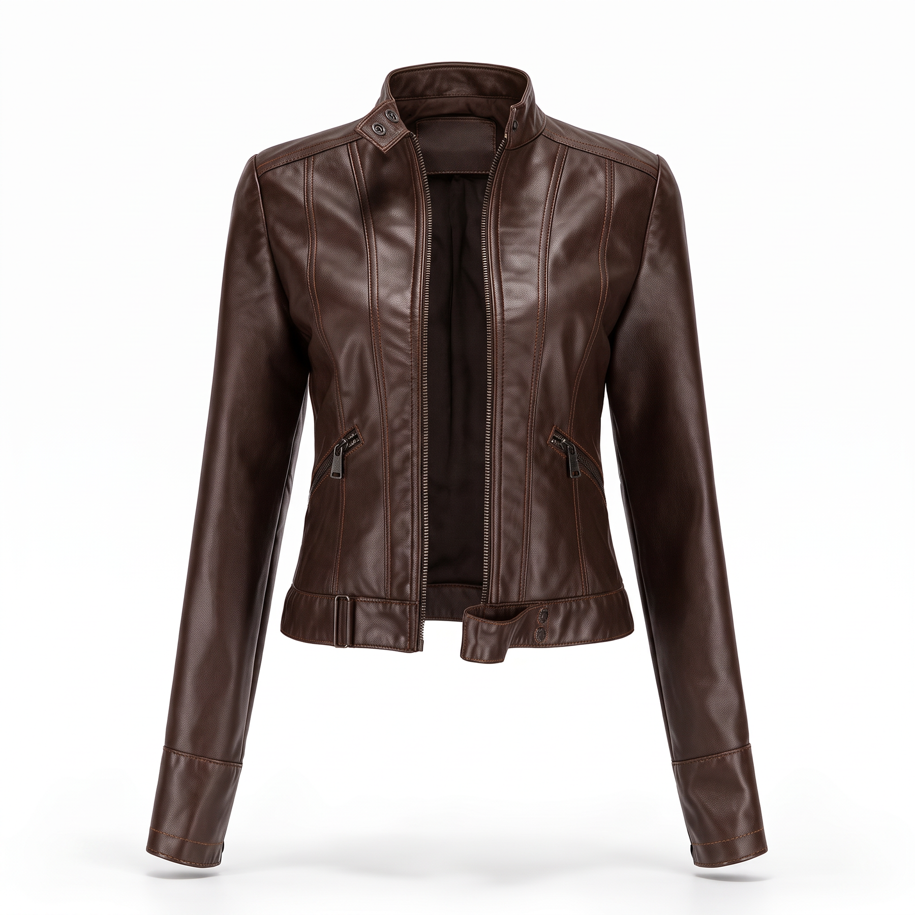 Women's Genuine Leather Jacket - Rosalind