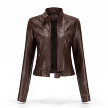 Women's Genuine Leather Jacket - Rosalind