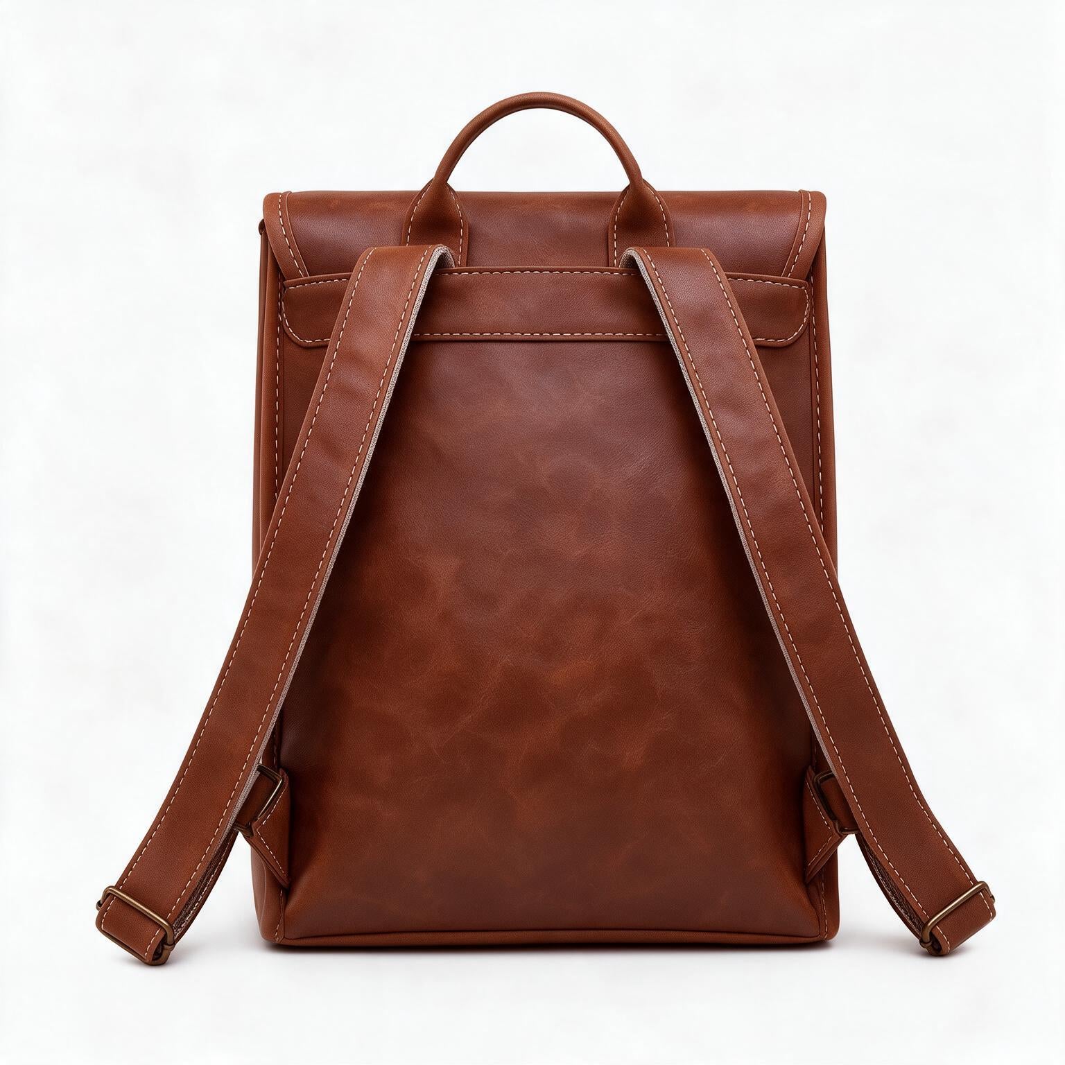 Women's Genuine Leather Backpack - Wren