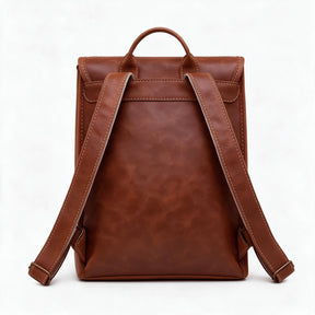 Women's Genuine Leather Backpack - Wren