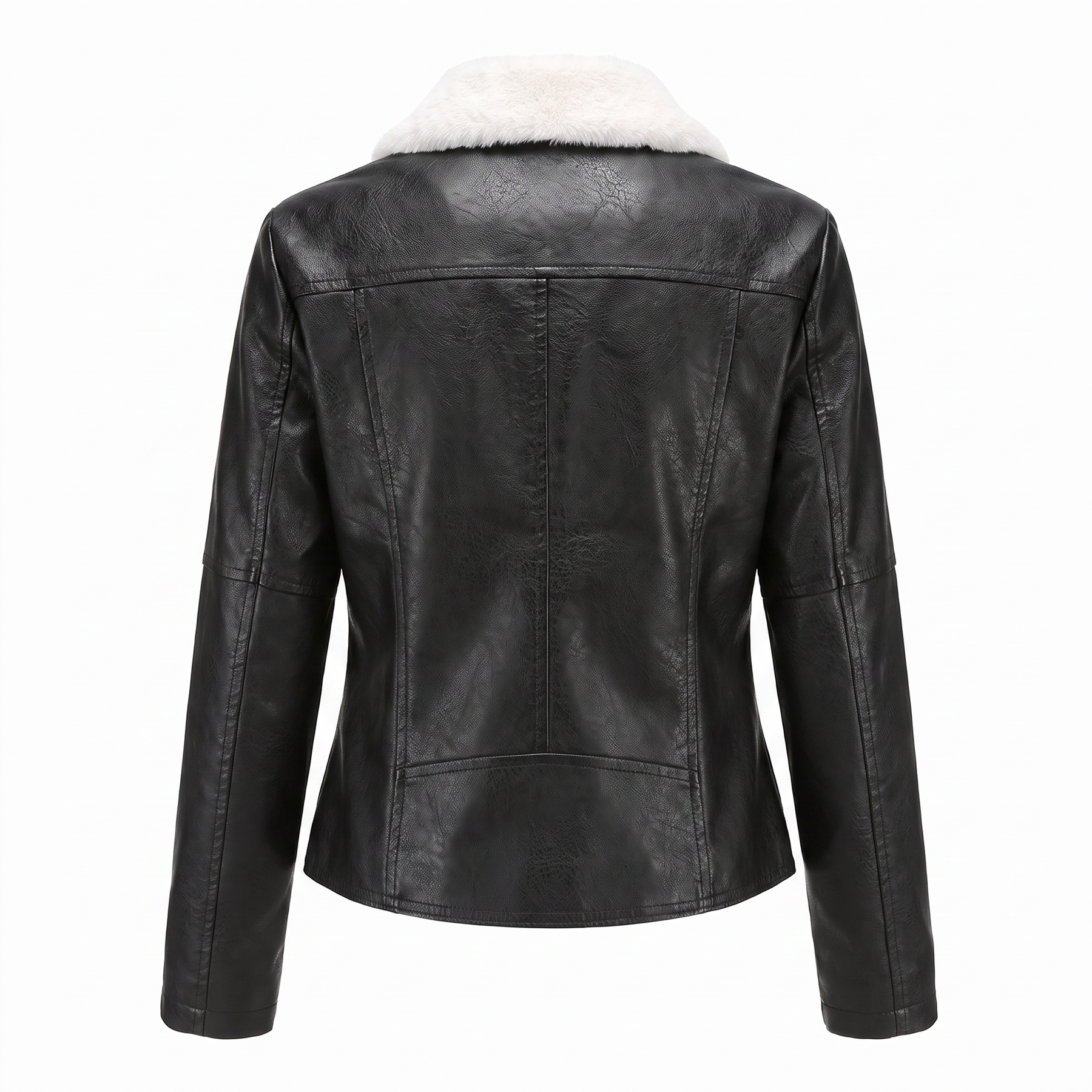 Women's Genuine Leather Jacket - Larkspur