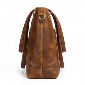 Women's Genuine Leather Tote Bag - Devon
