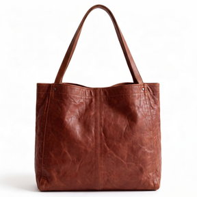Women's Genuine Leather Tote Bag - Wolff