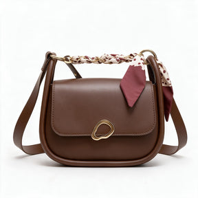 Women's Genuine Leather Crossbody Bag - Sparrow