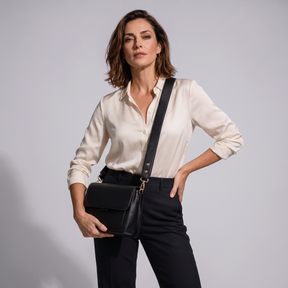 Women's Genuine Leather Crossbody Bag - Halcyon