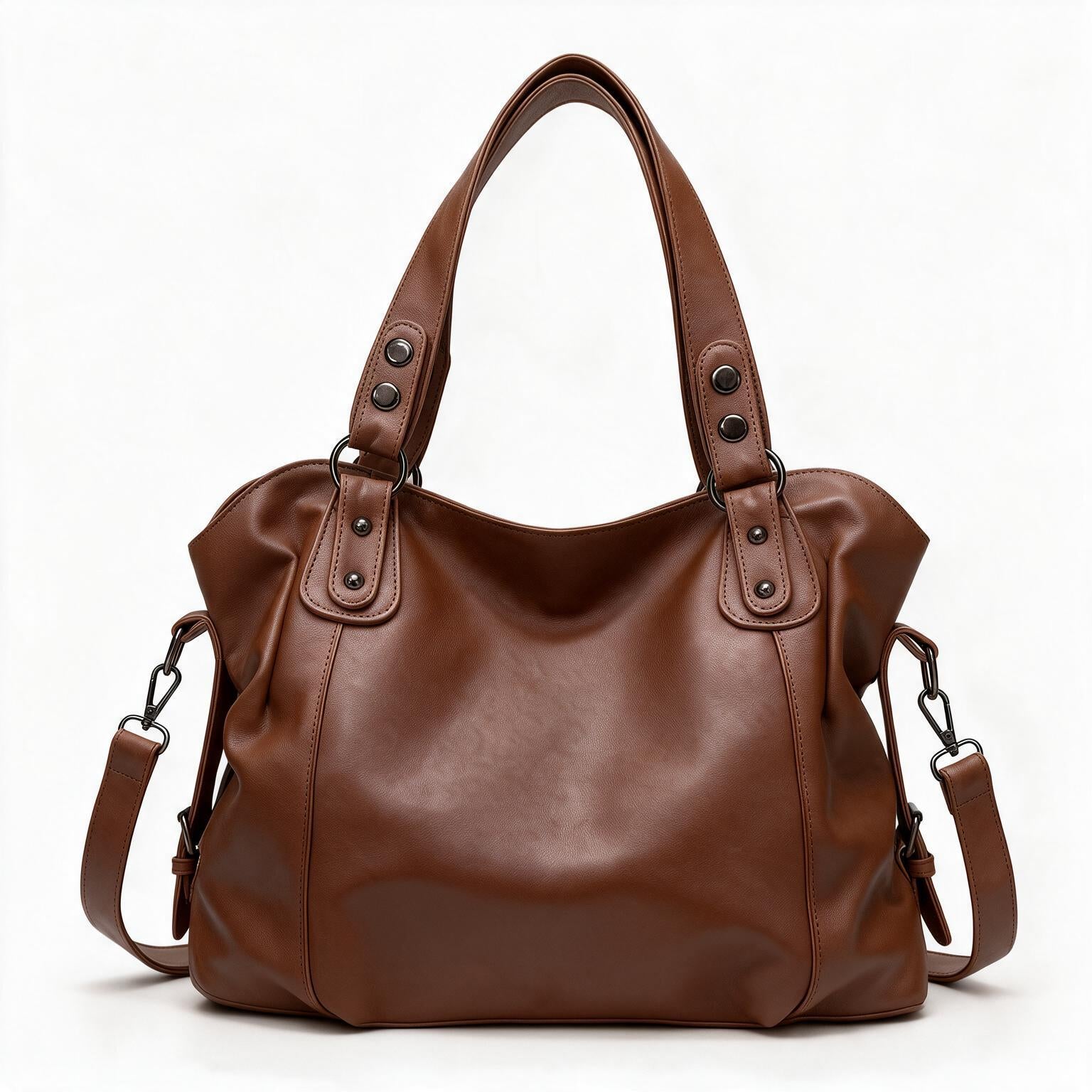 Women's Genuine Leather Tote Bag - Hollis
