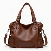 Women's Genuine Leather Tote Bag - Hollis