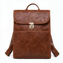 Women's Genuine Leather Backpack - Wren