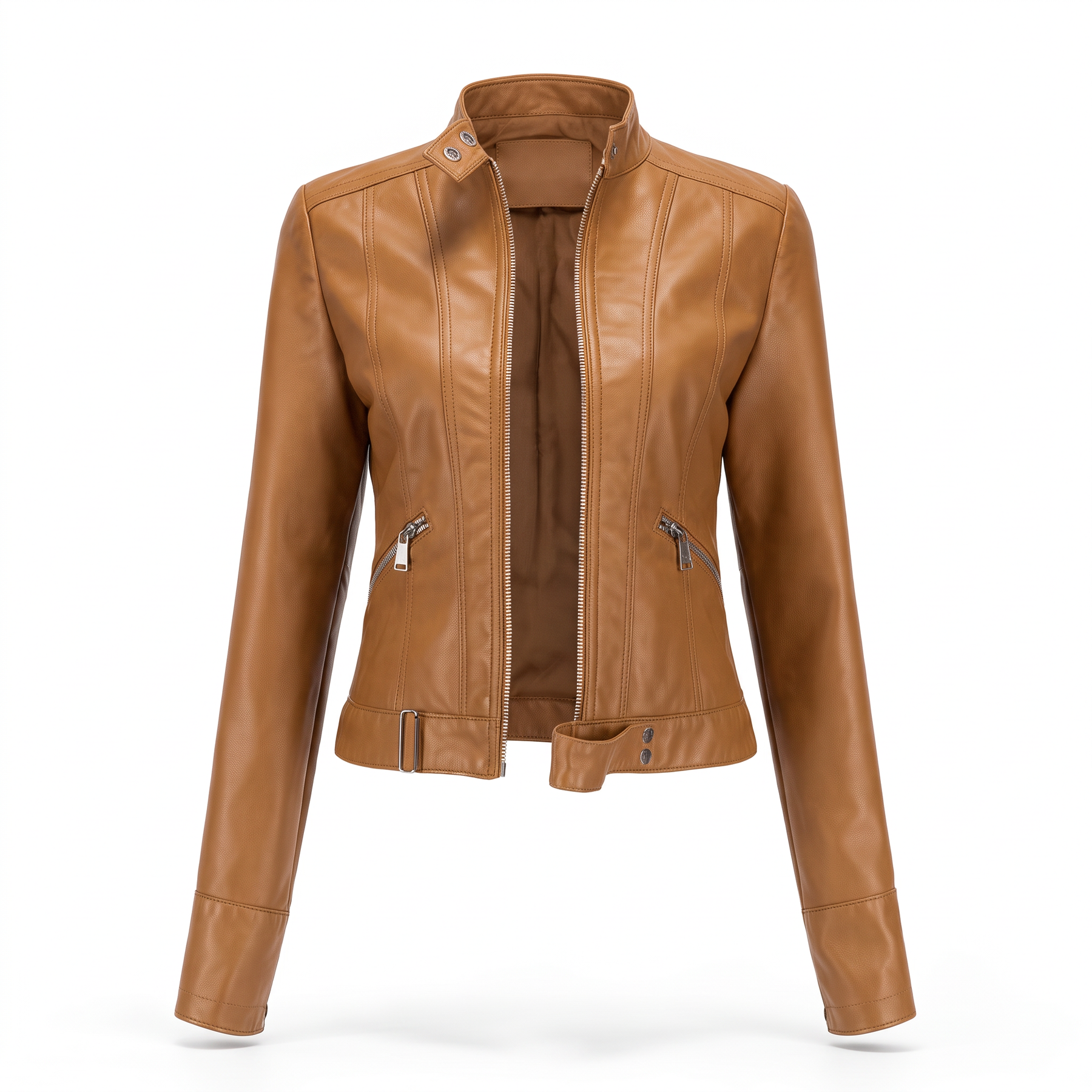 Women's Genuine Leather Jacket - Rosalind