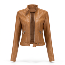 Women's Genuine Leather Jacket - Rosalind